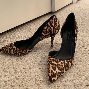 Leopard high heel